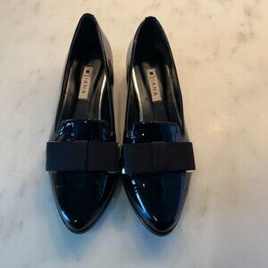 Black Patent Leather Loafers